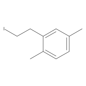 Benzene, 2-(2-iodoethyl)-1,4-dimethyl-结构式