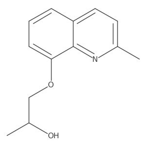 (S)-1-(2-methylquinolin-8-yloxy)propan-2-ol Structure