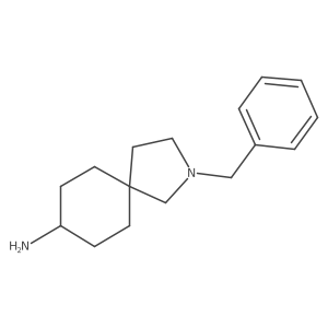 2-Benzyl-2-azaspiro[4.5]decan-8-amine结构式