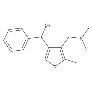 4-[(Dimethylamino)methyl]-5-methyl-I+/--phenyl-3-furanmethanol Structure