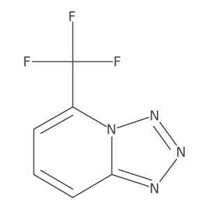 5-(Trifluoromethyl)-[1,2,3,4]tetrazolo[1,5-a]pyridine结构式