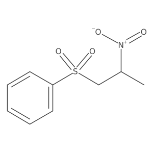 2-Nitropropylsulfonylbenzene结构式