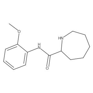 N-(2-methoxyphenyl)azepane-2-carboxamide Structure