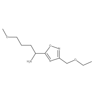 1,2,4-Oxadiazole-5-methanamine, 3-(ethoxymethyl)-I+/--(3-methoxypropyl)-结构式