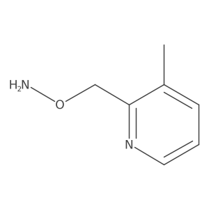 O-[(3-methylpyridin-2-yl)methyl]hydroxylamine结构式