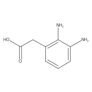 2-(2,3-Diaminophenyl)acetic acid Structure