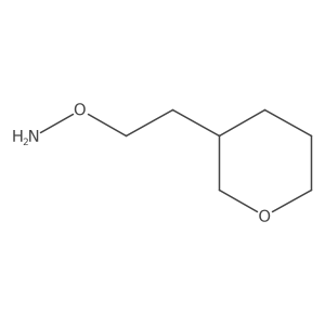 O-[2-(oxan-3-yl)ethyl]hydroxylamine Structure