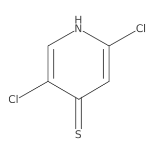 2,5-Dichloro-4-mercaptopyridine Structure