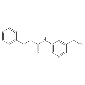 Benzyl (5-(hydroxymethyl)pyridin-3-yl)carbamate Structure
