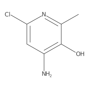 4-Amino-6-chloro-2-methylpyridin-3-ol Structure