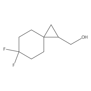 (6,6-Difluorospiro[2.5]octan-1-yl)methanol结构式