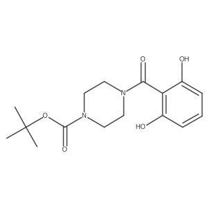 1,1-Dimethylethyl 4-(2,6-dihydroxybenzoyl)-1-piperazinecarboxylate Structure