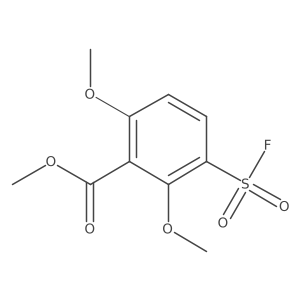 Methyl 3-(fluorosulfonyl)-2,6-dimethoxybenzoate Structure