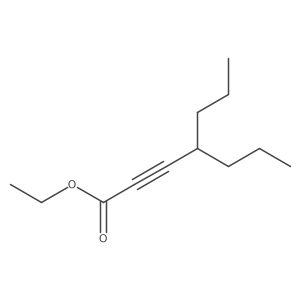 Ethyl 4-propylhept-2-ynoate结构式