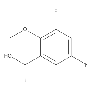 (1S)-1-(3,5-difluoro-2-methoxyphenyl)ethan-1-ol Structure