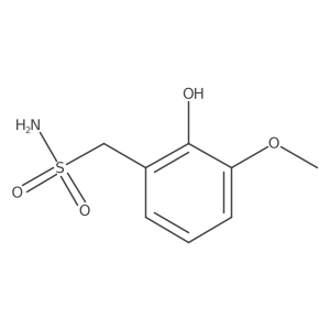 (2-Hydroxy-3-methoxyphenyl)methanesulfonamide结构式