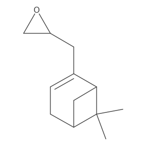 2-({6,6-Dimethylbicyclo[3.1.1]hept-2-en-2-yl}methyl)oxirane结构式