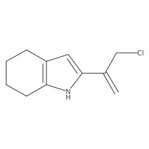 2-(3-chloroprop-1-en-2-yl)-4,5,6,7-tetrahydro-1H-indole结构式