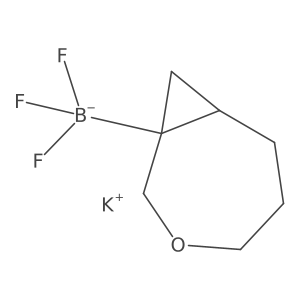 Potassium (3-oxabicyclo[5.1.0]octan-1-yl)trifluoroborate Structure