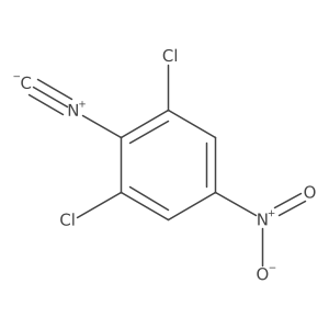 1,3-Dichloro-2-isocyano-5-nitrobenzene Structure