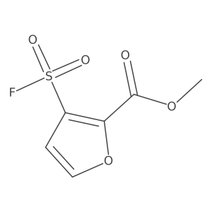 Methyl 3-(fluorosulfonyl)furan-2-carboxylate Structure