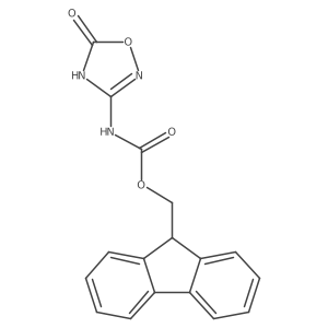 (9H-fluoren-9-yl)methyl N-(5-hydroxy-1,2,4-oxadiazol-3-yl)carbamate Structure