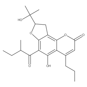 Mammea B/AB cyclo F Structure