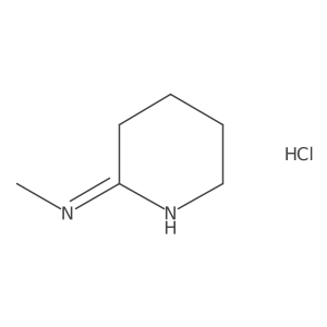 N-methyl-3,4,5,6-tetrahydropyridin-2-amine hydrochloride Structure