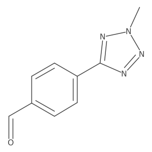 4-(2-Methyl-2H-tetrazol-5-yl)-benzaldehyde结构式