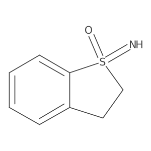 1-Imino-2,3-dihydro-1lambda6-benzothiophen-1-one结构式
