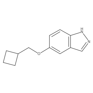 5-(Cyclobutylmethoxy)-1h-indazole结构式