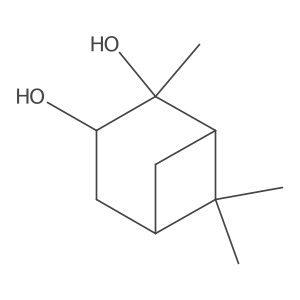 (1S,2R,3S,5S)-2,6,6-Trimethylbicyclo[3.1.1]heptane-2,3-diol Structure