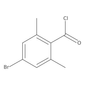 4-Bromo-2,6-dimethylbenzoyl chloride结构式