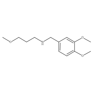 N-(3,4-dimethoxybenzyl)-3-methoxypropan-1-amine结构式