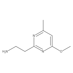 2-(4-Methoxy-6-methylpyrimidin-2-yl)ethanamine结构式