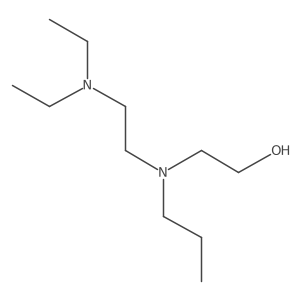 2-[[2-(Diethylamino)ethyl]propylamino]ethanol Structure