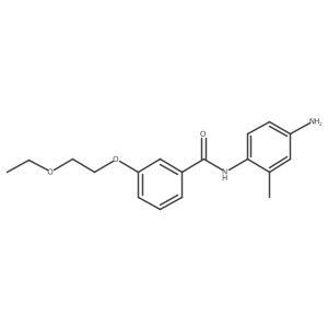 N-(4-Amino-2-methylphenyl)-3-(2-ethoxyethoxy)-benzamide结构式