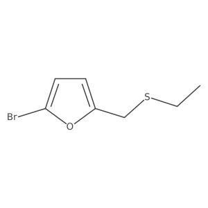 2-Bromo-5-[(ethylthio)methyl]furan结构式