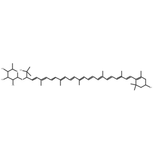 Myxol 2'-rhamnoside结构式