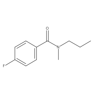 4-fluoro-N-methyl-N-propylbenzamide结构式