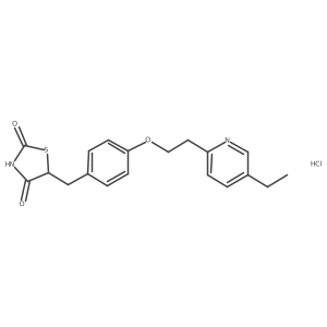 Pioglitazone hydrochloride, (S)-结构式