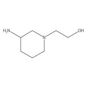 2-(3-Aminopiperidin-1-yl)ethan-1-ol Structure