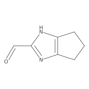 1H,4H,5H,6H-cyclopenta[d]imidazole-2-carbaldehyde结构式