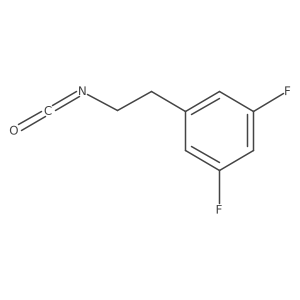 1,3-Difluoro-5-(2-isocyanatoethyl)benzene Structure