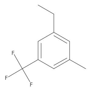 5-Ethyl-3-methylbenzotrifluoride Structure