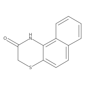 1H-Naphtho[2,1-b][1,4]thiazin-2(3H)-one Structure