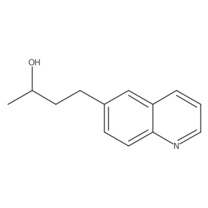 4-(Quinolin-6-yl)butan-2-ol Structure