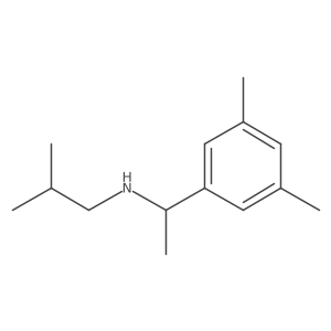[1-(3,5-Dimethylphenyl)ethyl](2-methylpropyl)amine Structure