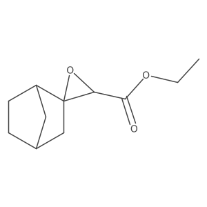 Ethyl spiro[bicyclo[2.2.1]heptane-2,2'-oxirane]-3'-carboxylate结构式