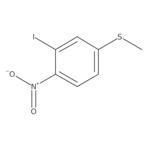 (3-Iodo-4-nitrophenyl)(methyl)sulfane结构式